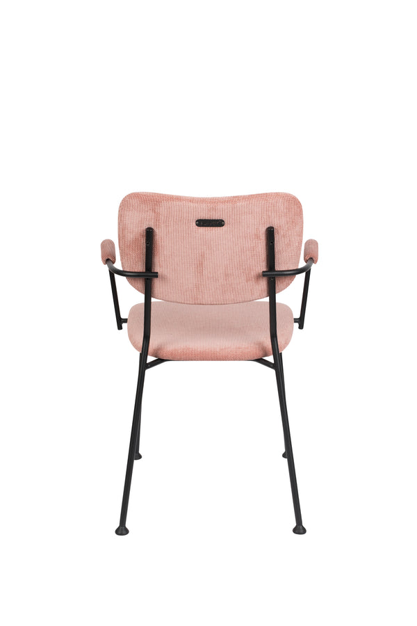 Fauteuil Benson Roze (set van 2)