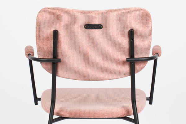 Fauteuil Benson Roze (set van 2)