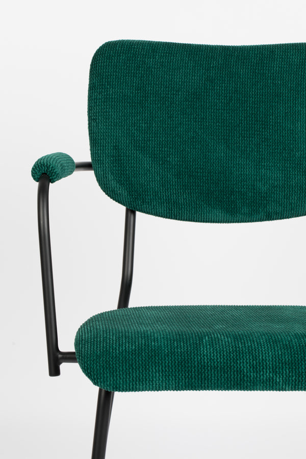 Fauteuil Benson Groen (set van 2)