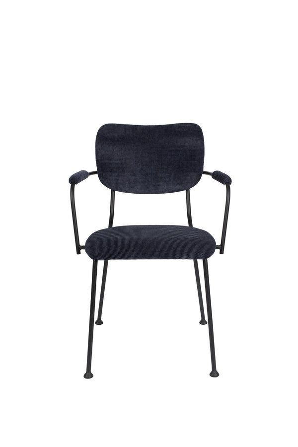Fauteuil Benson Donker Blauw (set van 2)