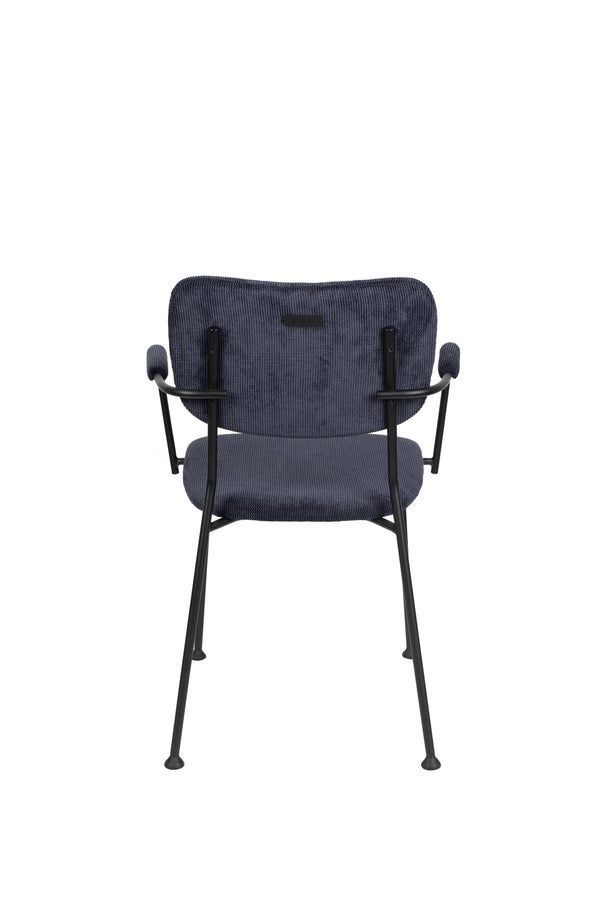 Fauteuil Benson Donker Blauw (set van 2)