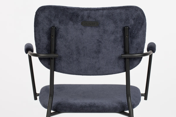 Fauteuil Benson Donker Blauw (set van 2)