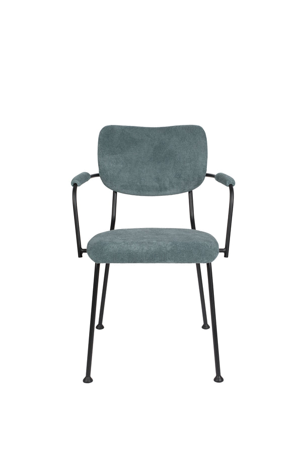 Fauteuil Benson Grijs Blauw (set van 2)