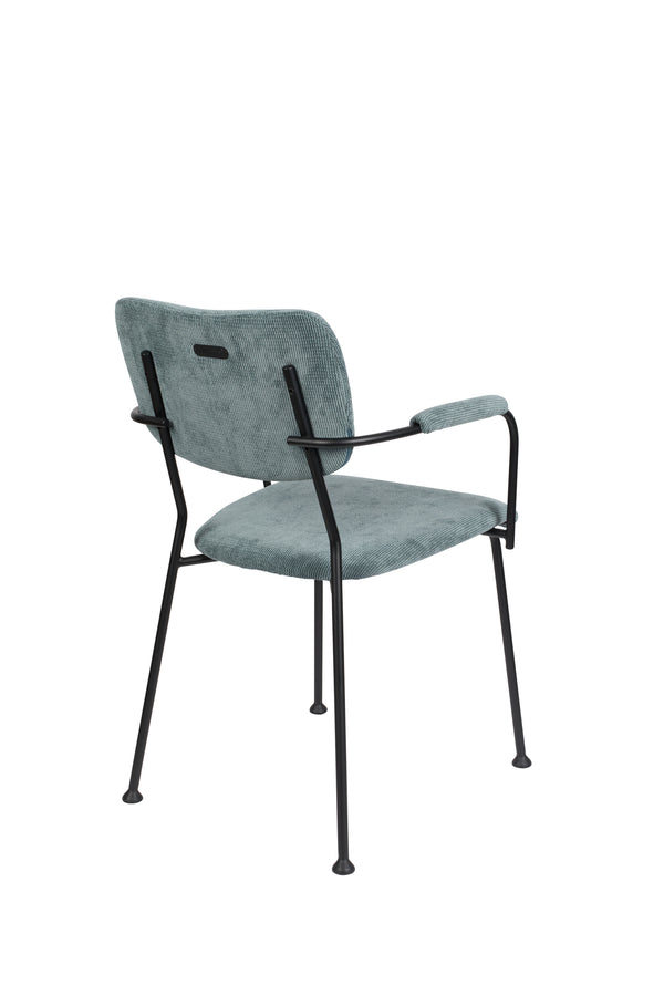 Fauteuil Benson Grijs Blauw (set van 2)