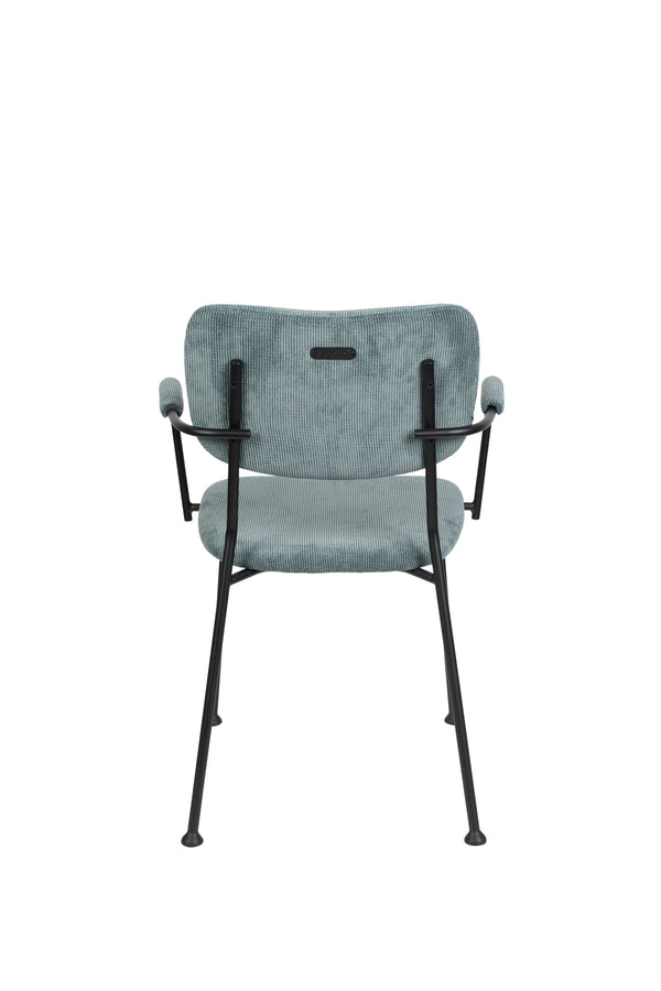 Fauteuil Benson Grijs Blauw (set van 2)