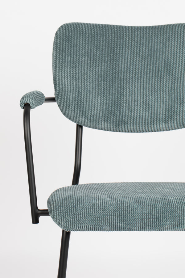 Fauteuil Benson Grijs Blauw (set van 2)
