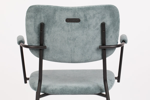 Fauteuil Benson Grijs Blauw (set van 2)