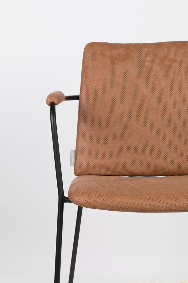 Fauteuil Fab Bruin (set van 2)
