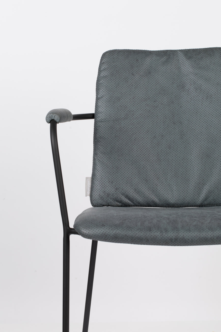 Fauteuil Fab Grijs Blauw (set van 2)