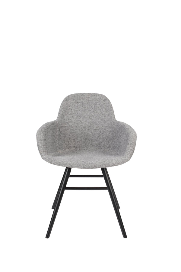 Fauteuil Albert Kuip Zacht Licht Grijs (set van 2)