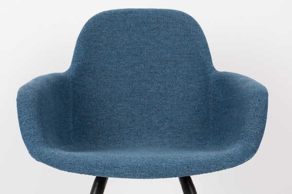 Fauteuil Albert Kuip Zacht Blauw (set van 2)