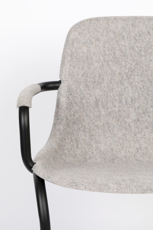 Thirsty armstoel grijs (set of 2)