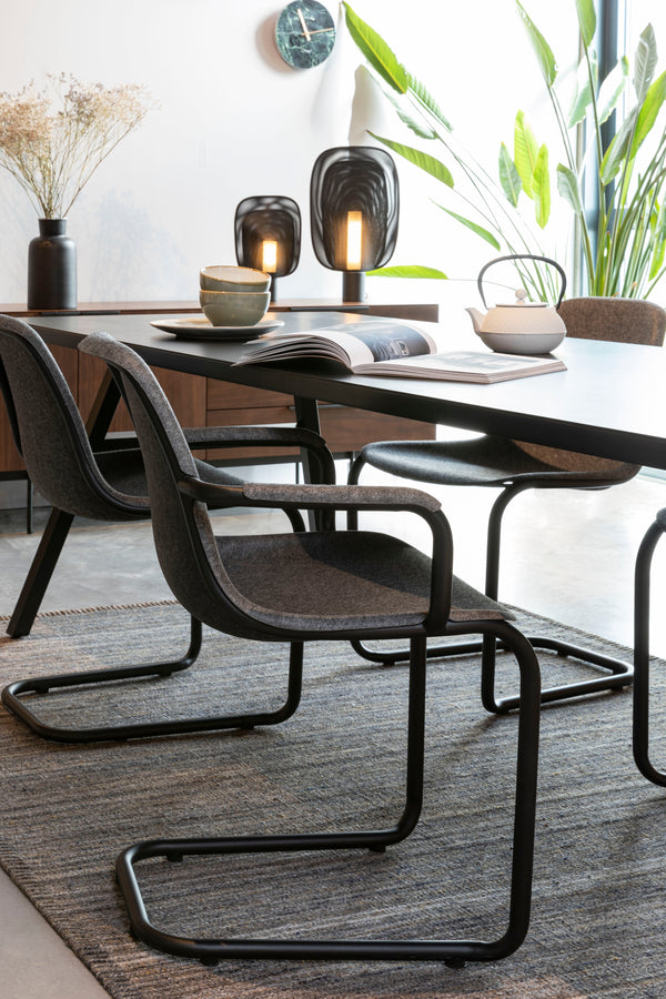 Fauteuil Thirsty Graphite Grijs (set van 2)