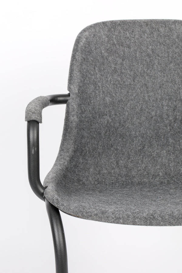 Fauteuil Thirsty Graphite Grijs (set van 2)