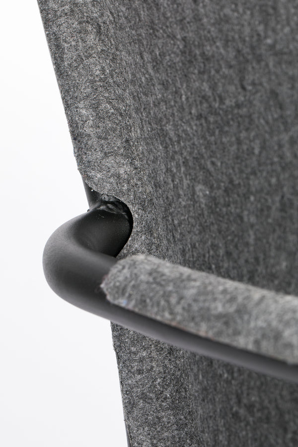Fauteuil Thirsty Graphite Grijs (set van 2)