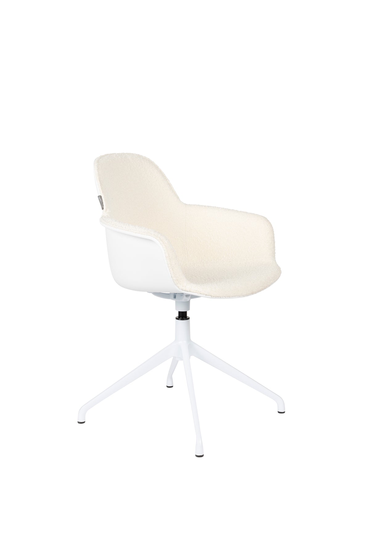 Fauteuil Albert Kuip Draai Wit (set van 2)