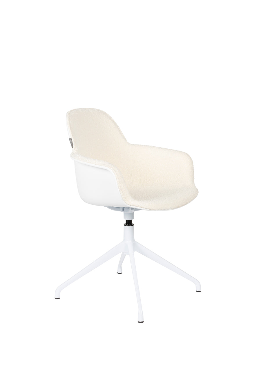 Fauteuil Albert Kuip Draai Wit (set van 2)
