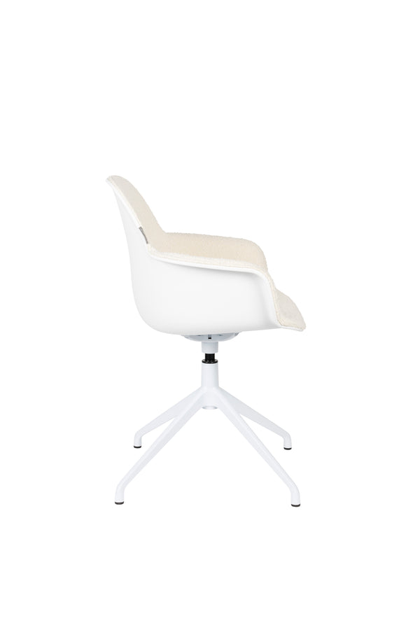 Fauteuil Albert Kuip Draai Wit (set van 2)