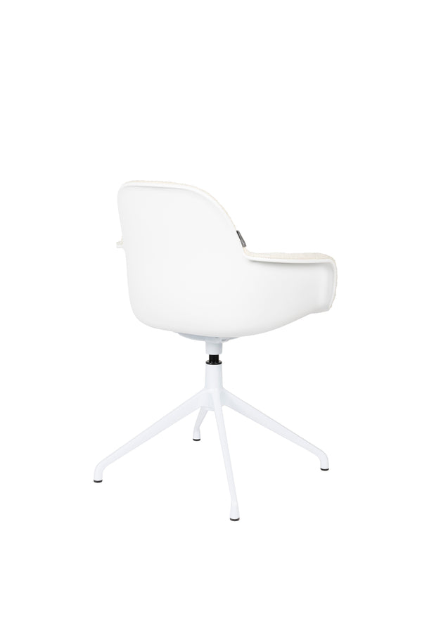 Fauteuil Albert Kuip Draai Wit (set van 2)