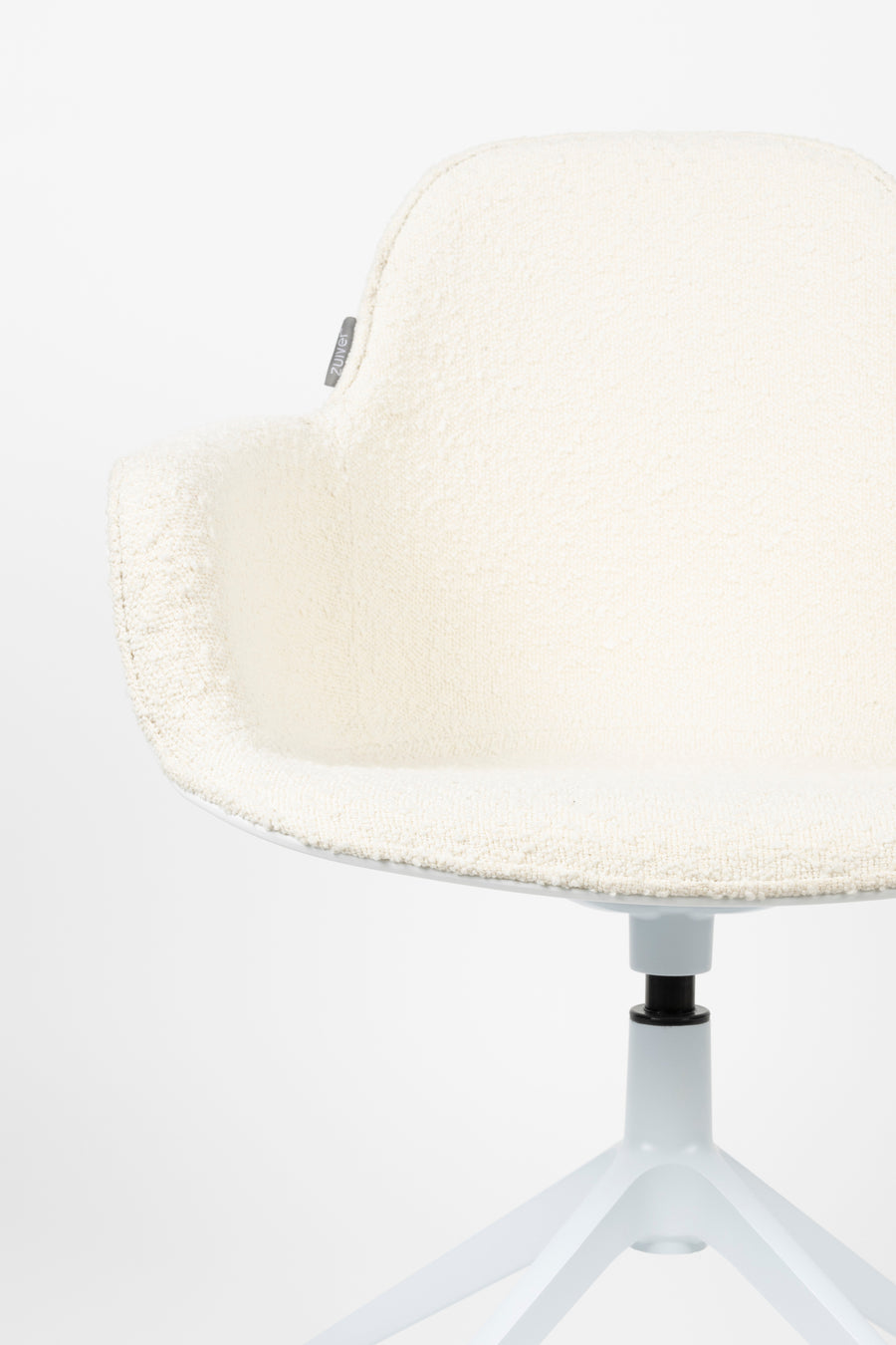 Fauteuil Albert Kuip Draai Wit (set van 2)