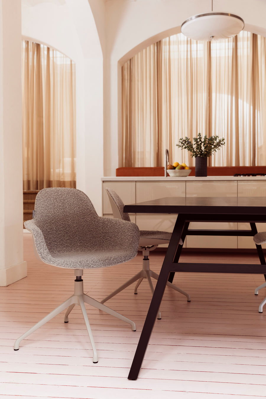 Fauteuil Albert Kuip Draai Taupe (set van 2)