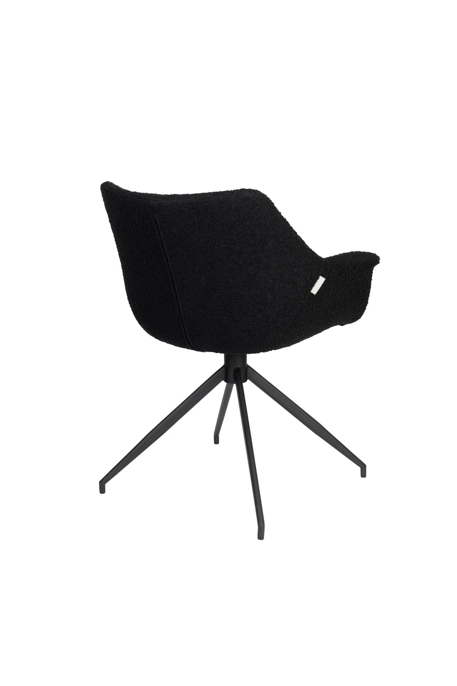 Fauteuil Doulton Draai Zwart (set van 2)