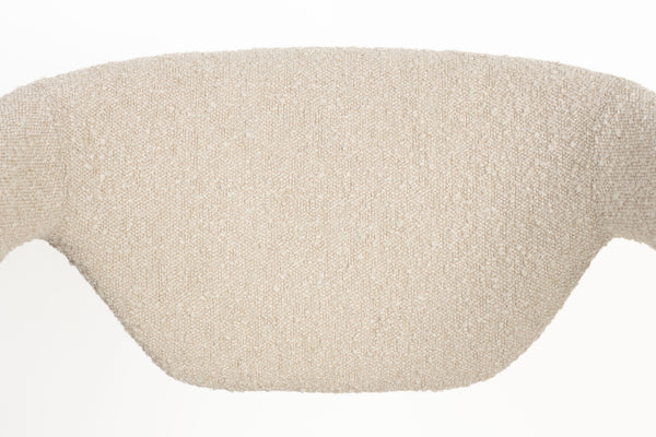 Fauteuil Flexback Boucle Beige (set van 2)