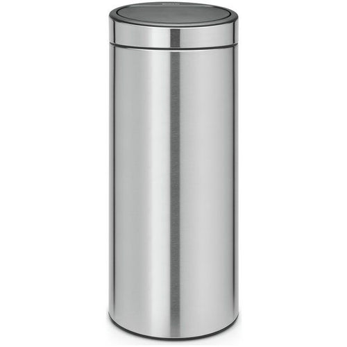 Bo Touch Bin 30 ltr, Matt Steel