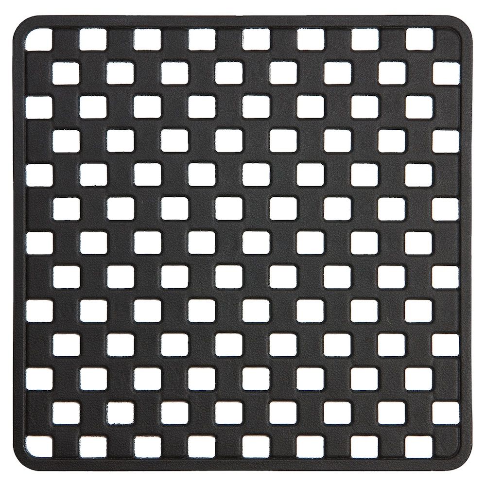 Doby Veiligheidsmat 38x75 cm Rubber Zwart