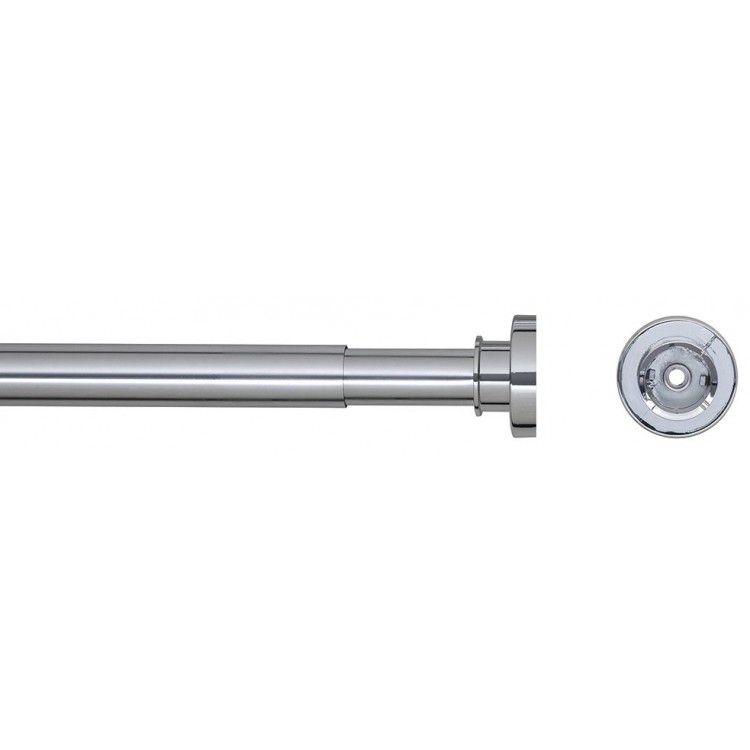 Seallux Douchegordijnstang 80-130 cm Chroom