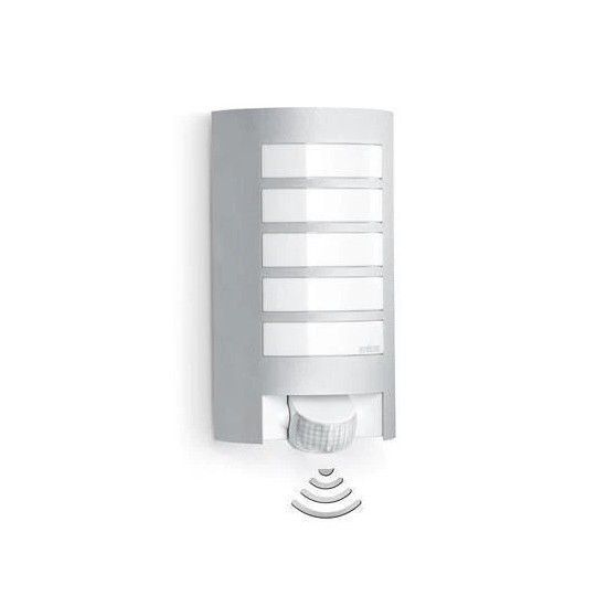 Design sensor buitenlamp l 12 zilver
