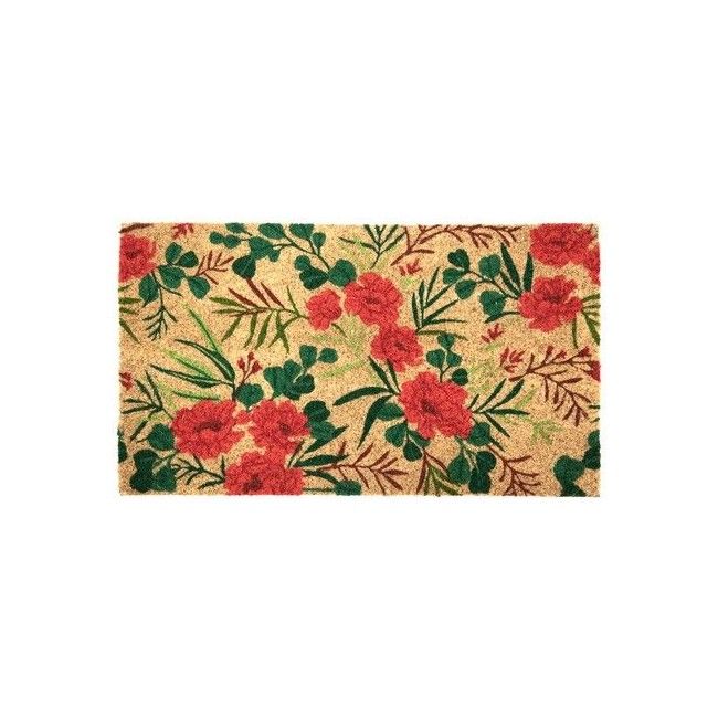 Doormat Poppy Flowers