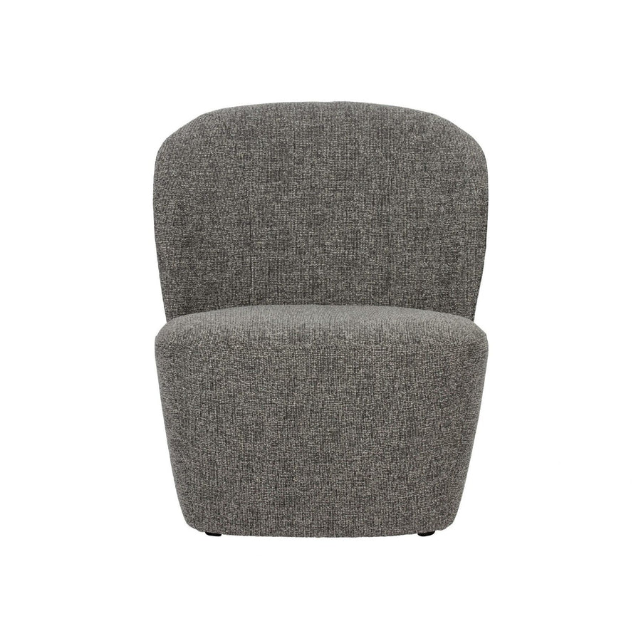 Lofty fauteuil grijs gemeleerd
