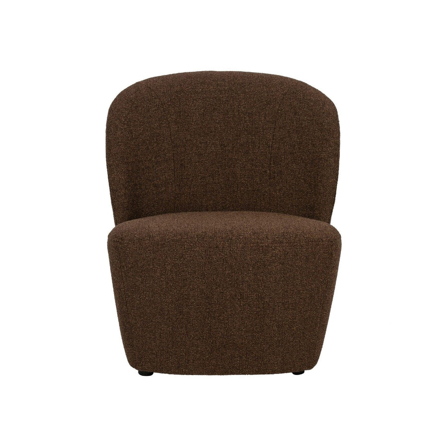 Lofty fauteuil bruin gemeleerd
