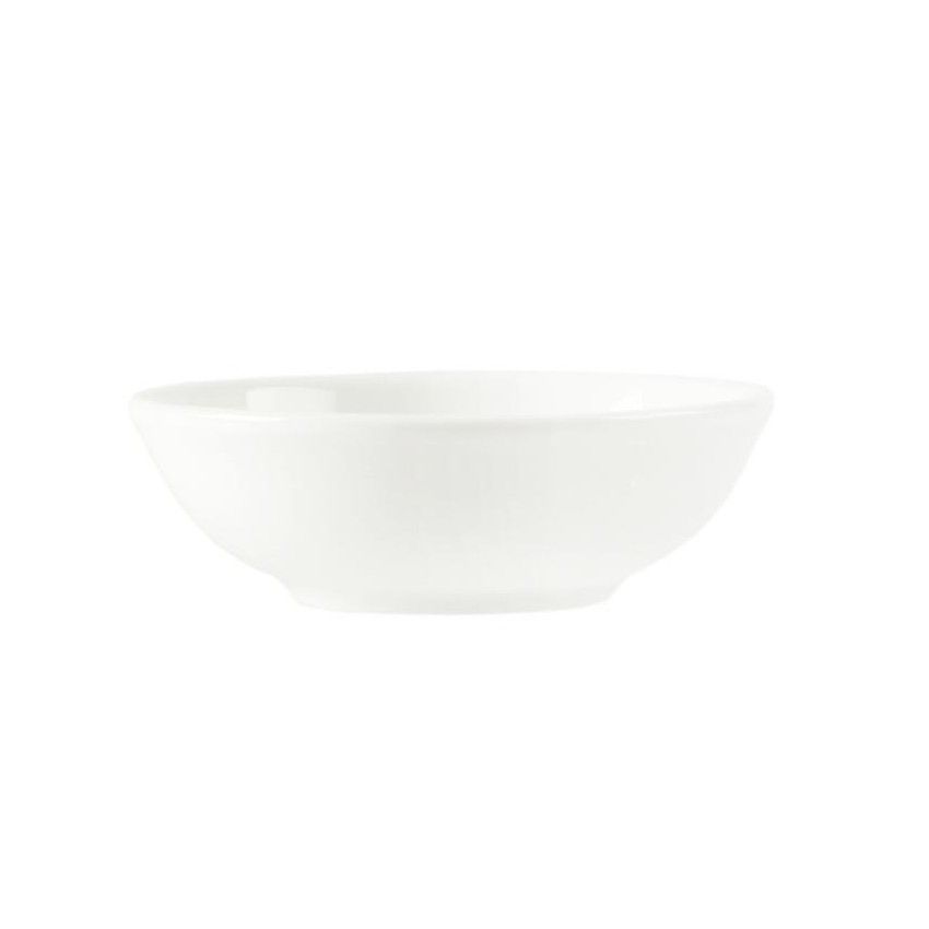 Tea Tip/Sauce Bowl White 7cm