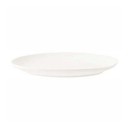 Plate Oval White 25.5cm