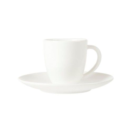 Coffee Cup and Saucer White 100ml