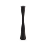Candle Holder Metal Black 30cm