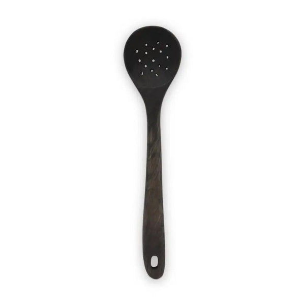 Spoon Acacia Wood Black 30x7x2.5cm