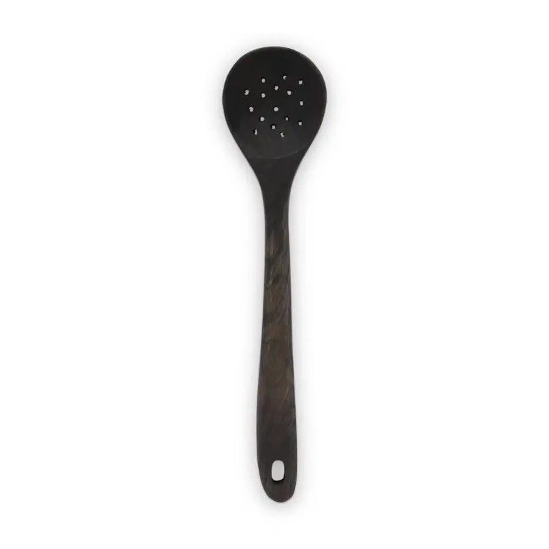 Spoon Acacia Wood Black 30x7x2.5cm
