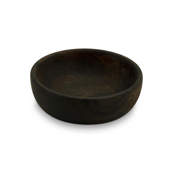 Bowl Mango Wood Mini Black 8x2.5cm