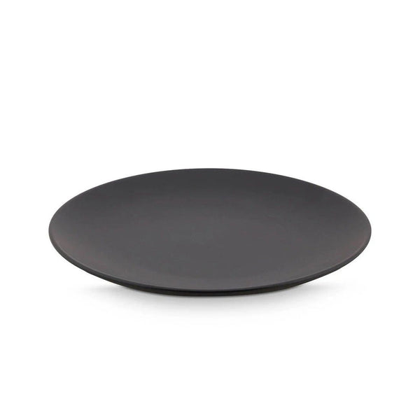 Plate Matt Black 25.5cm