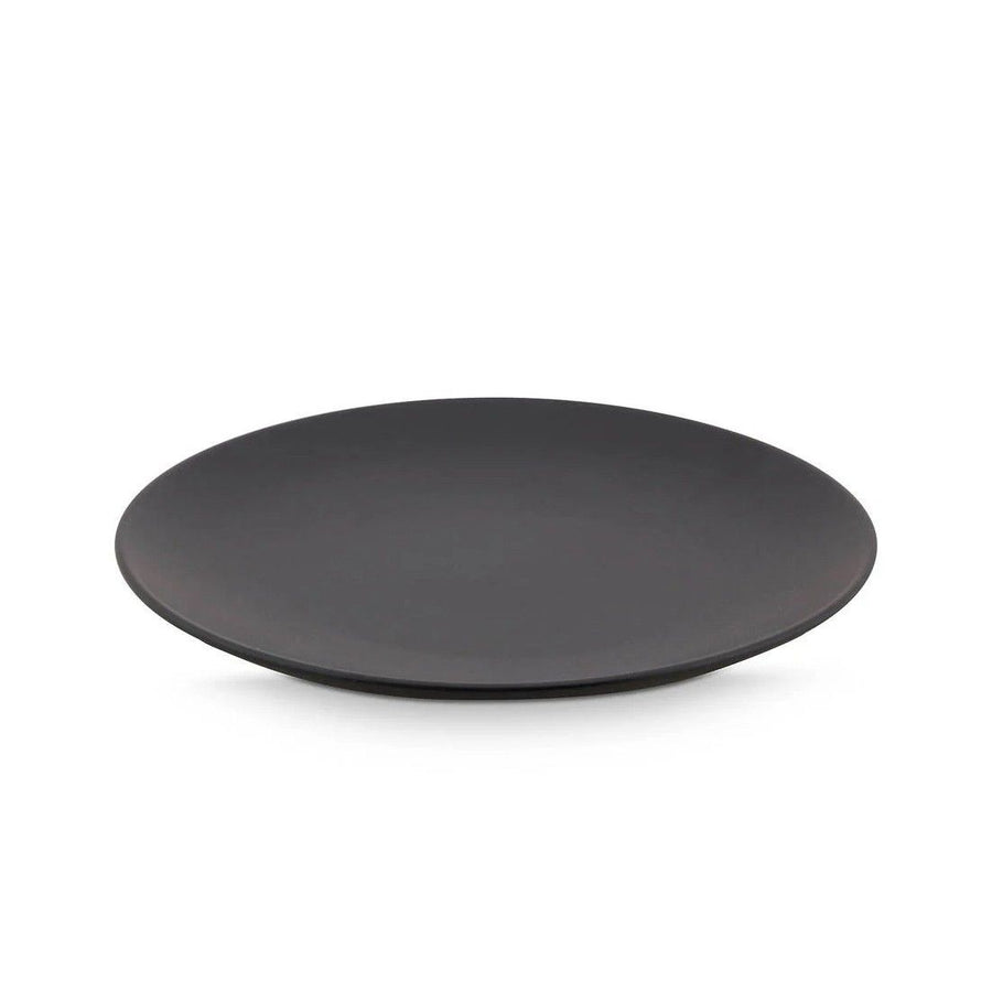 Plate Matt Black 25.5cm