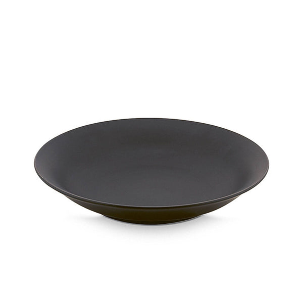 Pasta Plate Matt Black 25.5cm