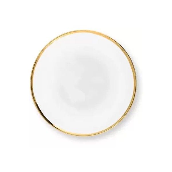 Plate White Gold 25.5cm
