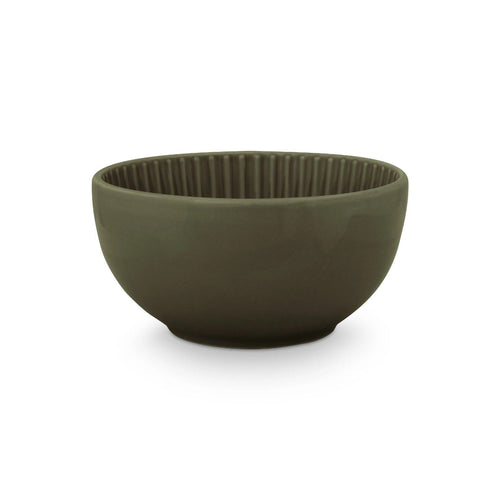 Bowl Relievo Dark Green 15cm