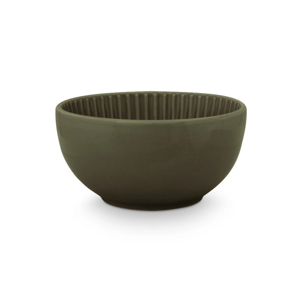 Bowl Relievo Dark Green 15cm
