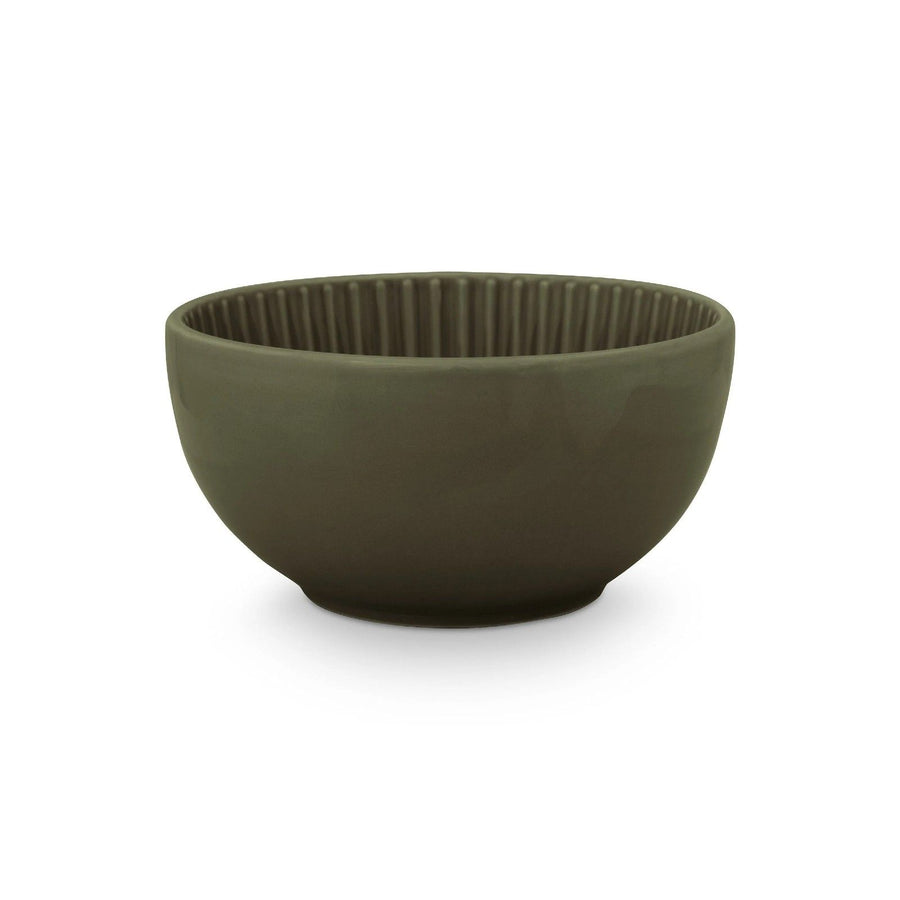 Bowl Relievo Dark Green 15cm