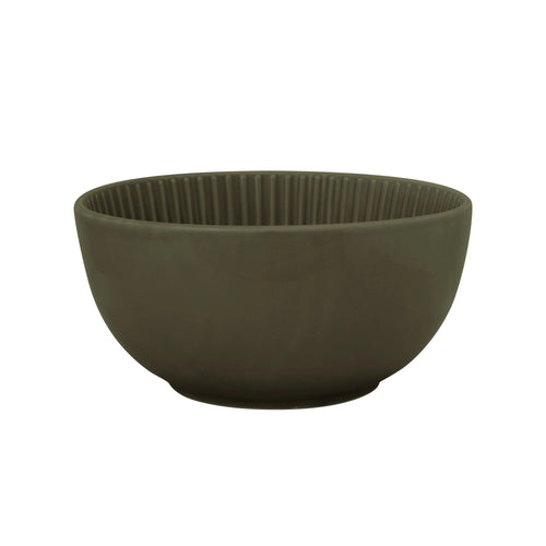 Bowl Relievo Dark Green 20.5cm