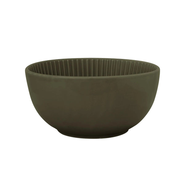 Bowl Relievo Dark Green 20.5cm
